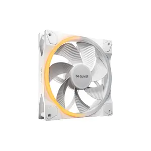 Fan be quiet! Light Wings 140 mm PWM Reverse White — 140×25 mm, 1300 RPM, 87.3 m³/h