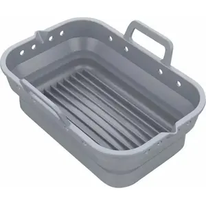 Silicone Inserts for Air Fryer/Deep Fryer 14x20 cm, Set of 2, Baking Molds Klausberg KB 7791