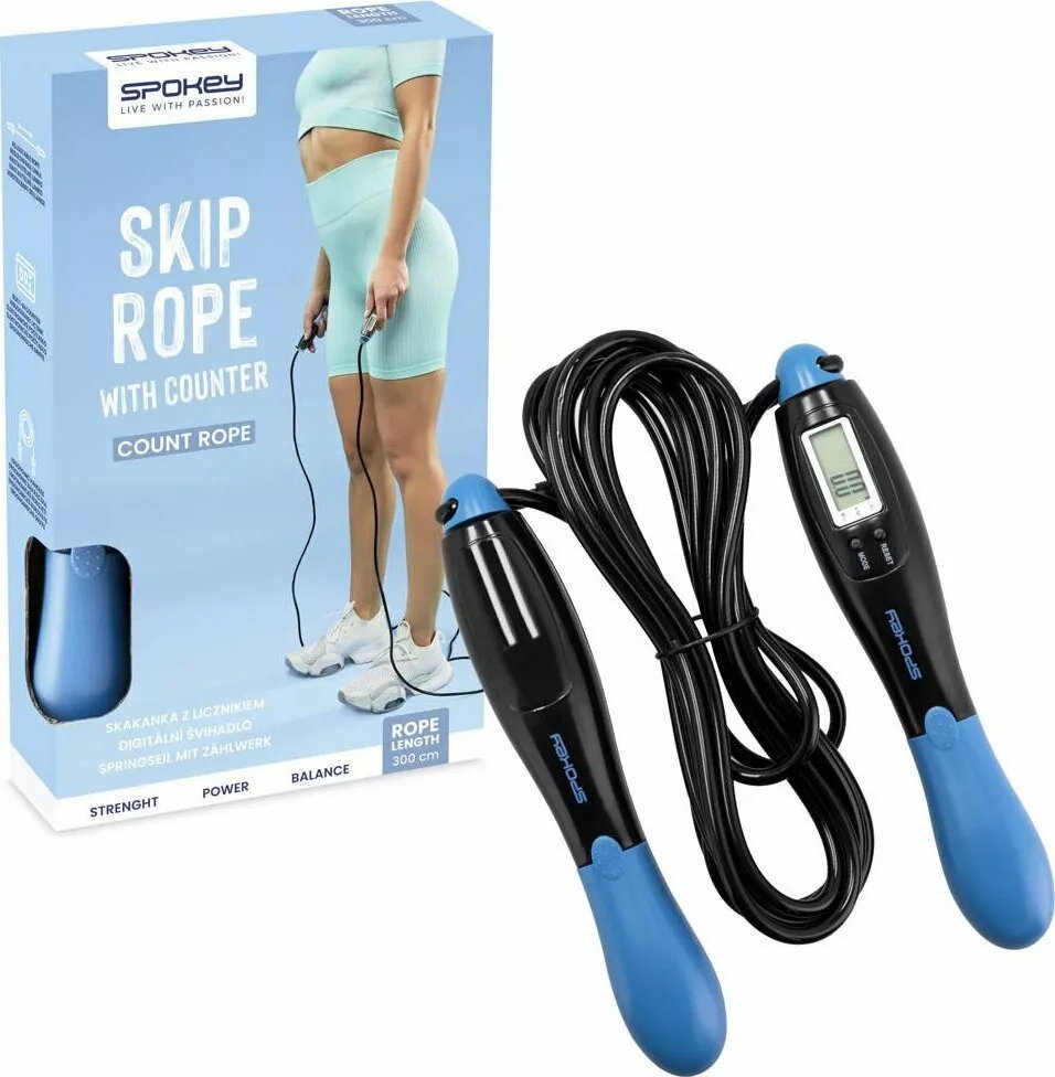Lecekla SPOKEY COUNT ROPE ar lēcienu