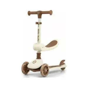 Самокат milly mally Milly Mally Scooter Fuzzy Classic — детский самокат, бежевый