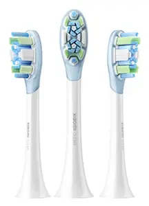 Xiaomi 3x Oscillation Electric Toothbrush Replacement Heads 3 pcs Zils, Zaļš, Balts