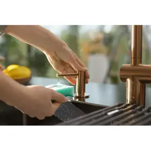 Kitchen sink soap dispenser Franke SD Atlas 112.0717.104 stainless steel