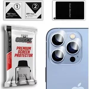 Защитное стекло для камеры GrizzGlass HybridGlass для Google Pixel 9 — защита заднего модуля