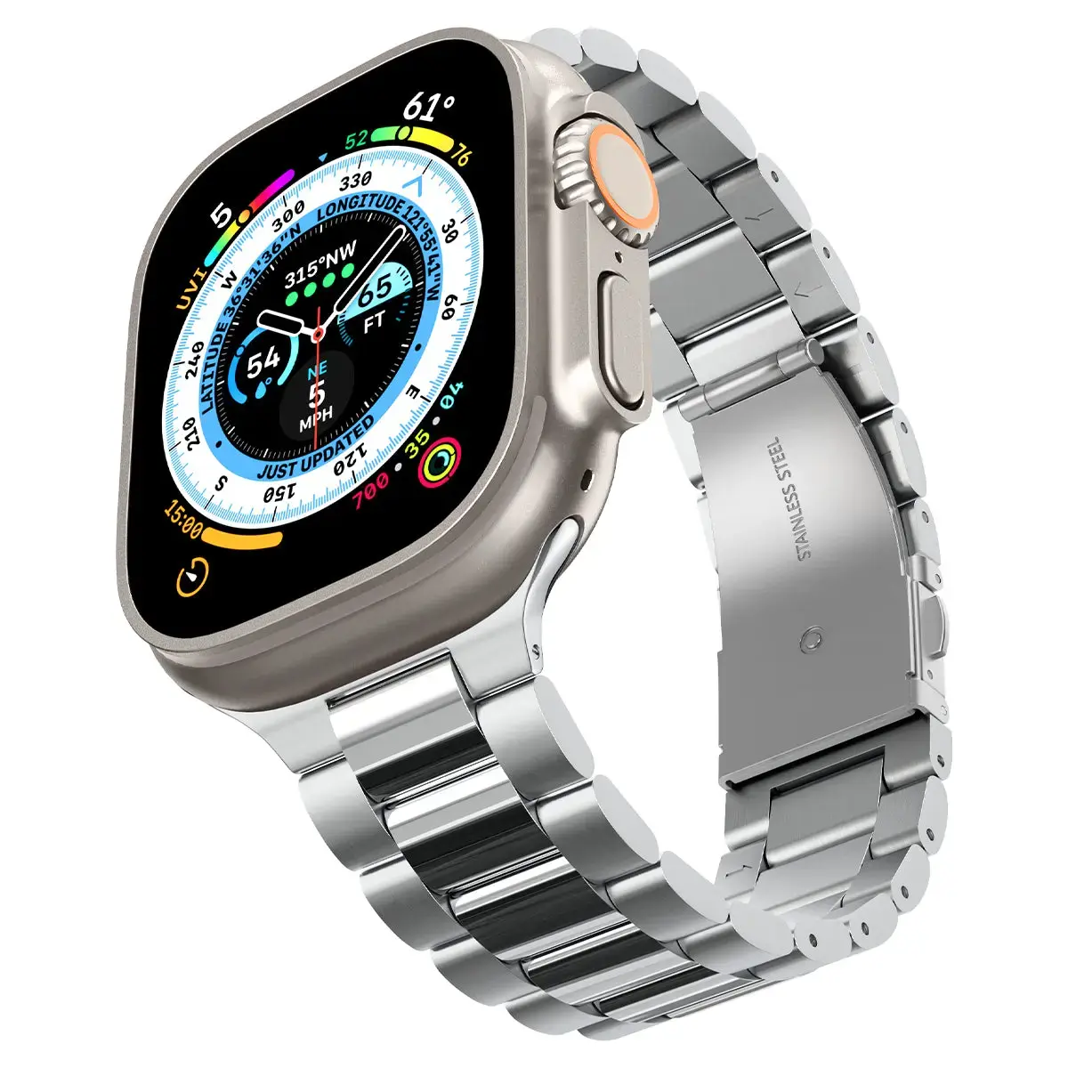Ремешок Spigen AMP06356 нержавеющая сталь Photo 3