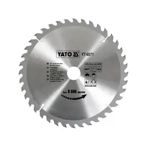 Диск пильный YATO YT-6071 — 250 мм, посадочное 30 мм, для древесины и пластика