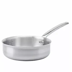 Saucepan de Buyer ALCHIMY low 24 cm, forged steel, flat bottom