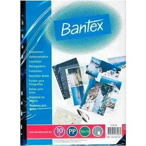 Photo pockets Bantex Fotolommer 10x15 cm black — pack for 10x15 photos