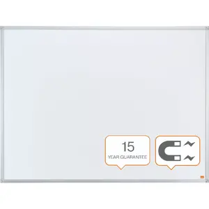 Whiteboard NOBO N:Whiteboard Essentials Steel 1200 x 900 mm magnetic dry-erase board