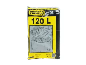 Construction Waste Bags MODECO 120L 5 pcs (MN-05-635)
