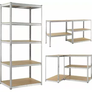Metāla noliktavas plaukts Funfit REGAŁ MAGAZYNOWY 180x90x40 cm slodzes kapacitāte 1000 kg