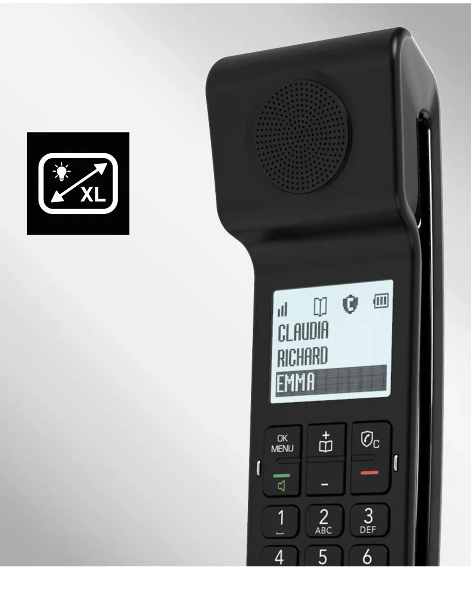 Alcatel ePure 3 Iconic DECT Telephone Photo 3
