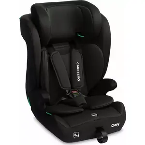 Autokrēsls Caretero Cosy i‑Size melns, priekš bērniem 76–150 cm (atbilst i‑Size)