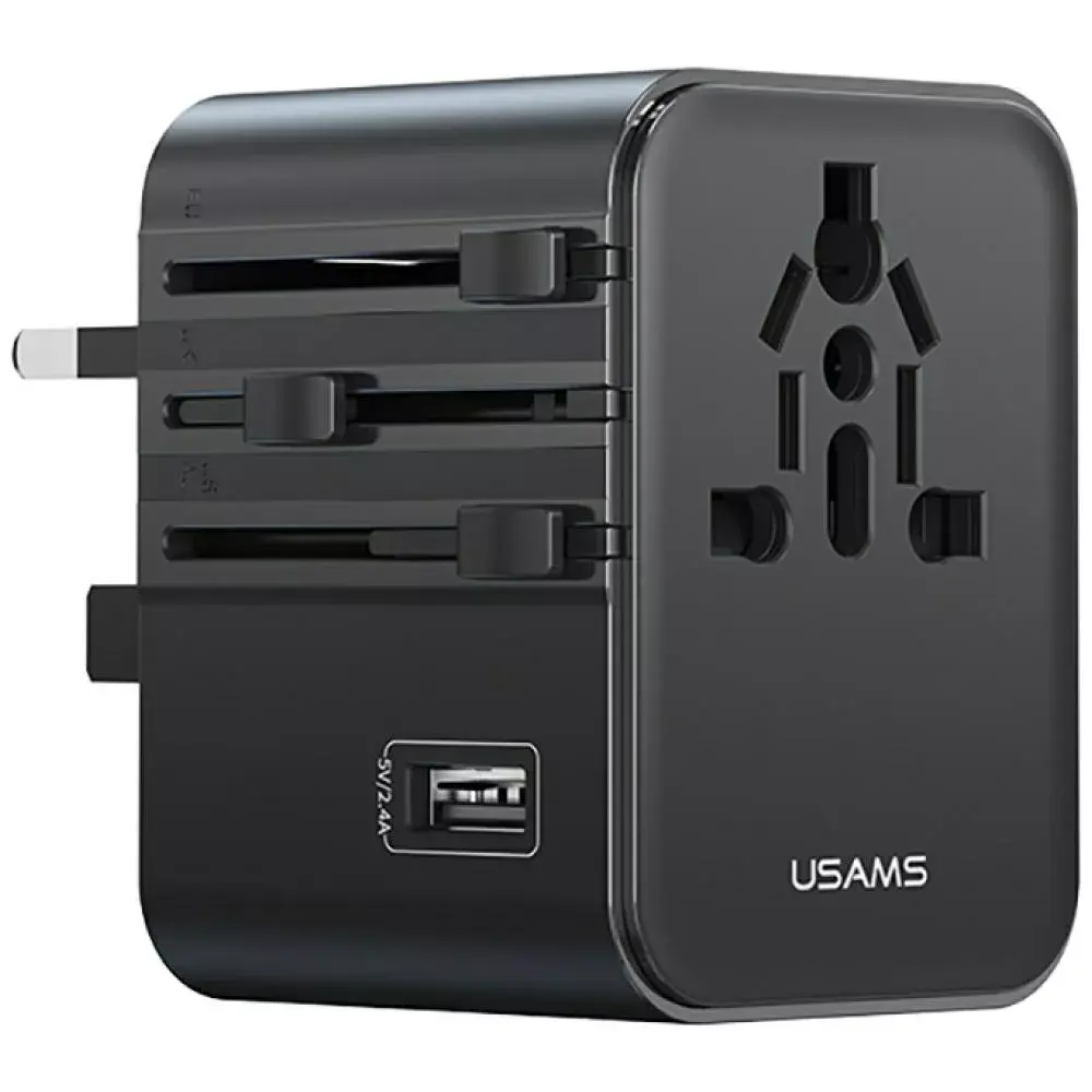 Адаптер-переходник usams CC308 2×USB-C 17W Photo 2