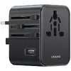 Адаптер-переходник usams CC308 2×USB-C 17W Photo 2