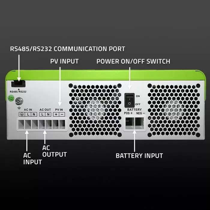 Гибридный инвертор QOLTEC 53865 3500W Photo 5