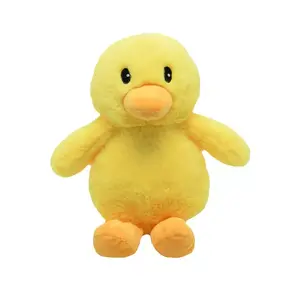 Plush toy TULILO mascot duck 20 cm, soft stuffed animal for cuddling and display