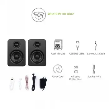 KANTO AUDIO YU2MB-CG активные колонки 3" 50W Photo 3