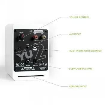 KANTO AUDIO YU2MW-CG активные колонки 30 Вт Photo 4
