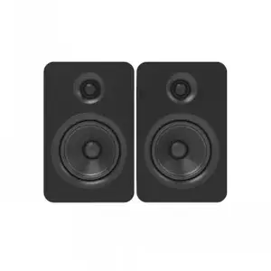 Passive speakers KANTO AUDIO YUP6 with 1" silk dome tweeter, 5.25" Kevlar woofer, 100W power handling, black
