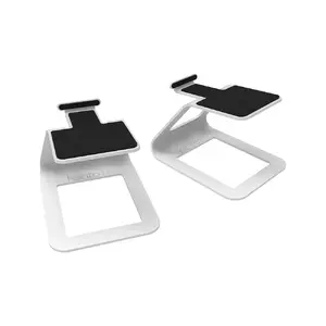 Speaker Mount Table Steel White Kanto SE2W Maximum Weight 3.2 kg