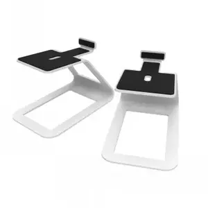 Desktop speaker stands KANTO AUDIO SE4W — white pair for midsize speakers