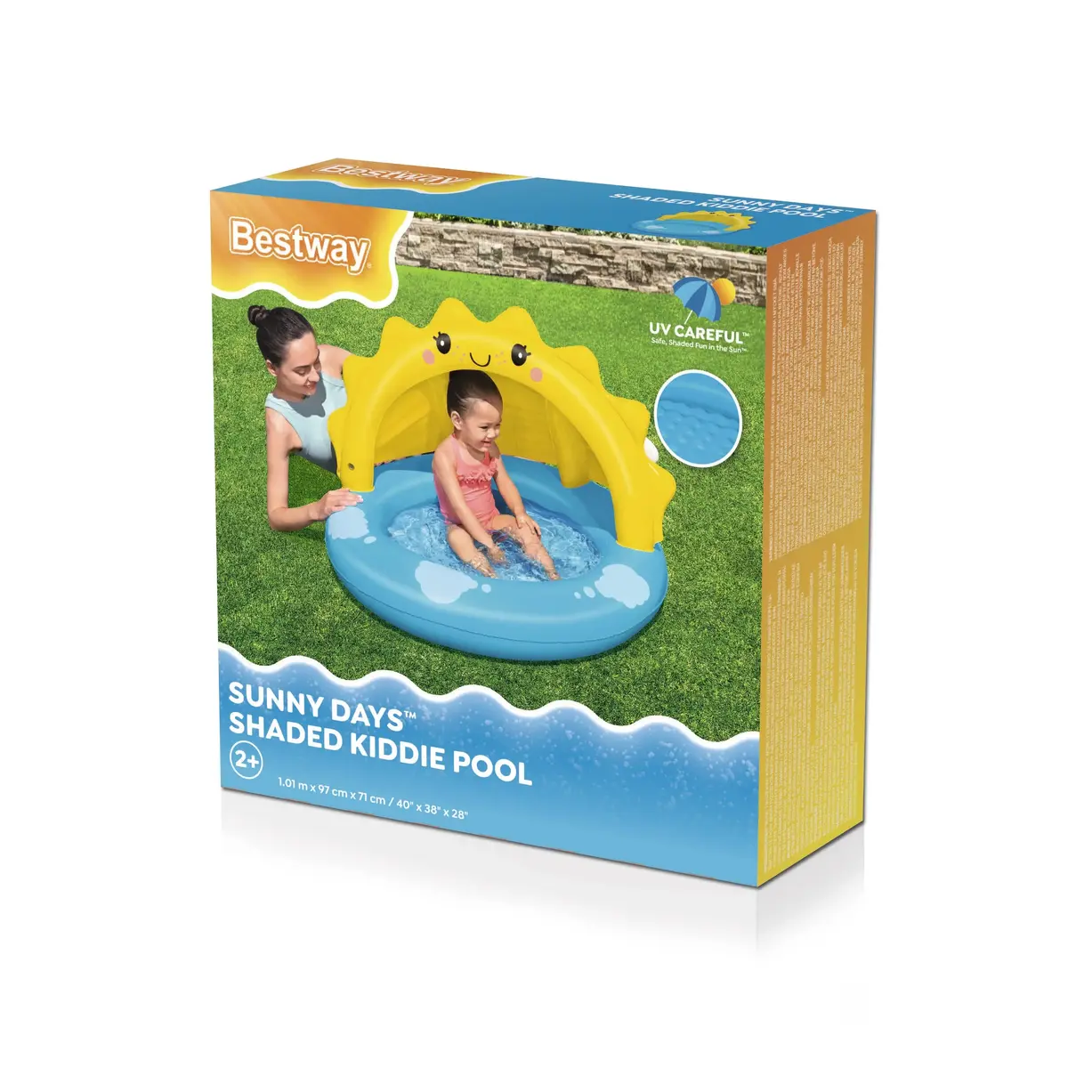 Bestway Sunny Days Надувной детский бассейн 1,01×0,97×0,71 м Photo 11