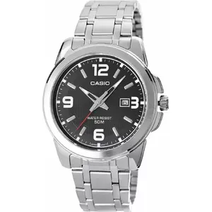 Наручные часы CASIO MTP-1314PD-1AVDF стальной корпус и браслет, аналоговый циферблат, мужские