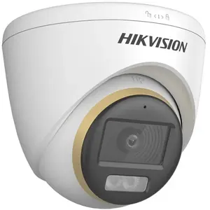 Dome IP security camera Hikvision DS-2CE72DF3T-LFS (ColorVu, 2.8 mm, 1920x1080) for ceiling, indoor/outdoor