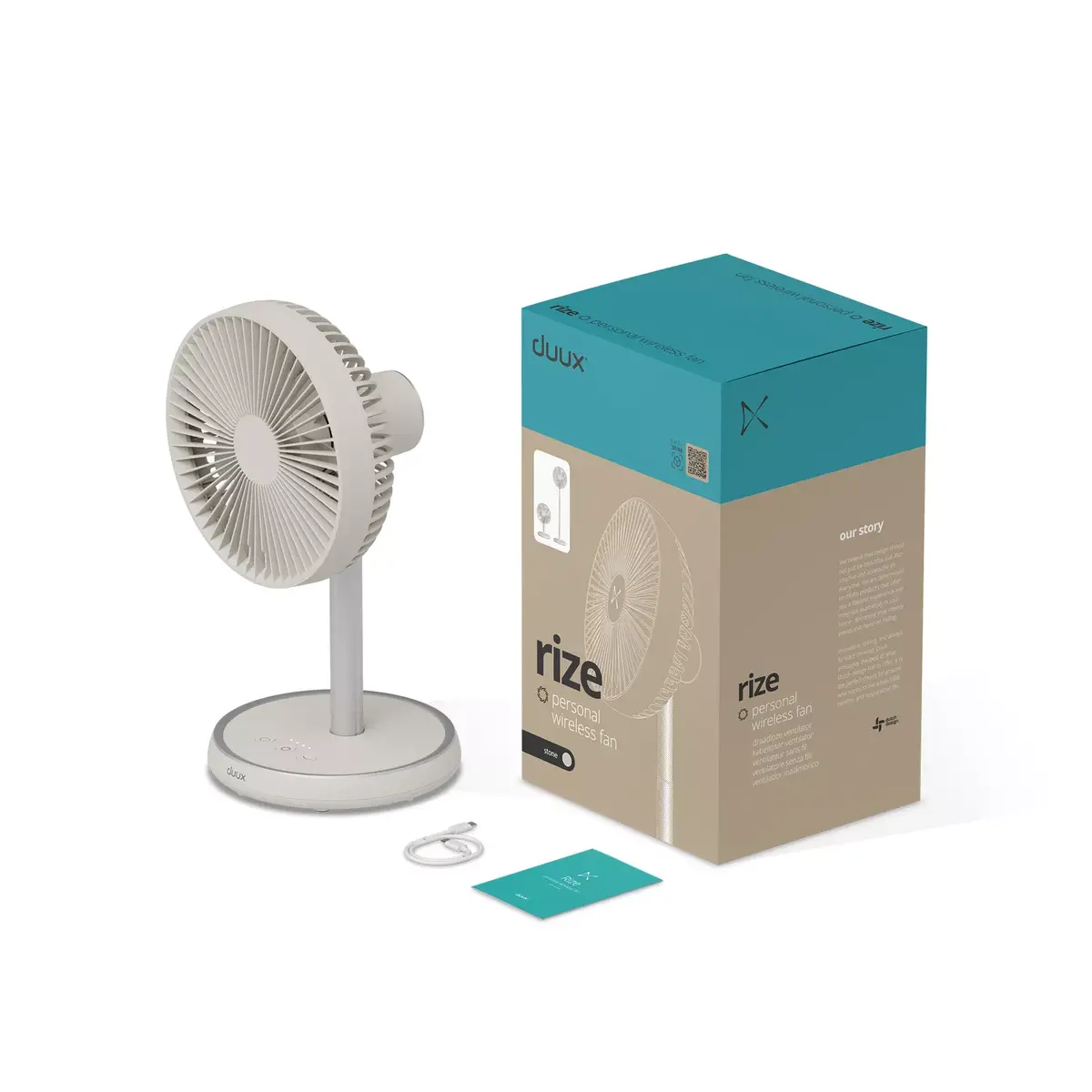 Duux Rize Flex stāvus ventilators 21 cm Photo 11