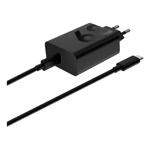 Indoor USB-C Charger Motorola TurboPower 68W — Black, 1 m cable, GaN, EU plug