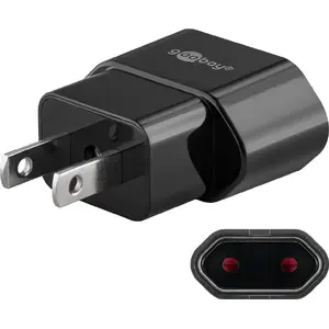 Адаптер питания Goobay 45344 Тип A Тип C Europlug Черный 10A
