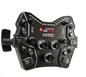 Gaming Button Box Asetek Forte GT V2 black orange with USB connectivity