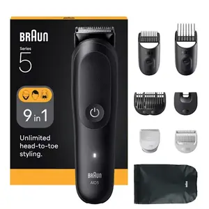 Триммеры Braun AIO5540 Черный Литий-Ион 120 мин
