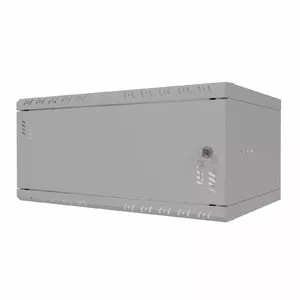 19" Rack Cabinet Stalflex S-RC19-4U-350MG 4U, metal door, grey, wall-mount