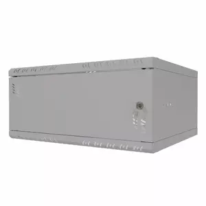 19" rack cabinet Stalflex S-RC19-4U-450MG 4U, metal door, grey, 450 mm depth