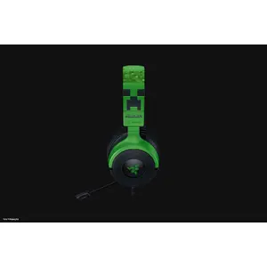 Проводная игровая гарнитура Razer Kraken V4 X — супраауральная, 20–20000 Гц, кабель 1.8 м, 310 г, чёрно‑зелёная