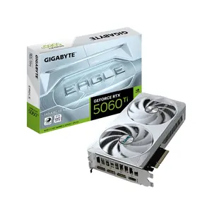 Видеокарта GIGABYTE GeForce RTX 5060 Ti 16GB GDDR7 PCIe 5.0, 128‑бит, WINDFORCE 2X, 215×122×40 мм