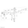 Monitoru statīvs Neomounts NM-D135D3BLACK Photo 10
