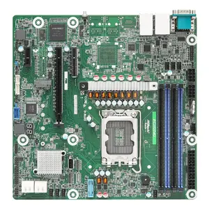 Mātesplate ASRock EC262D4U Intel C262 LGA 1700 micro ATX, 4× DDR5 DIMM, 8× SATA III, 2× LAN, 1× M.2