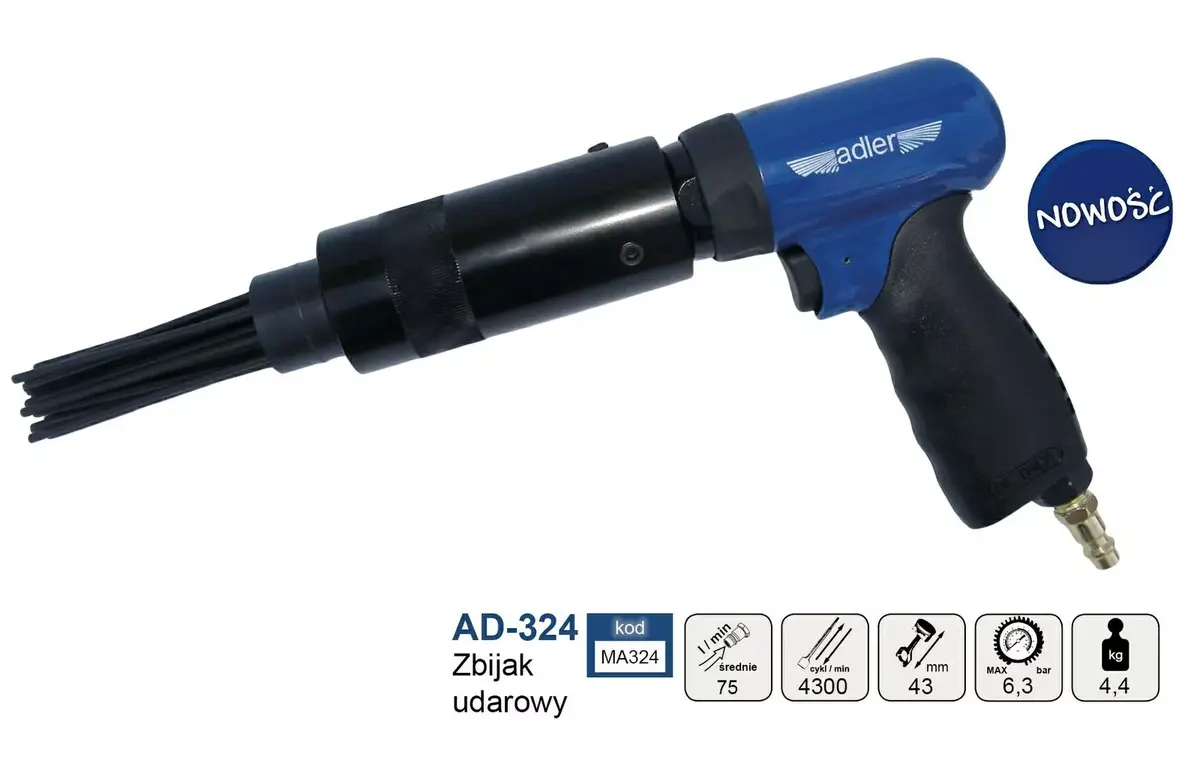Pneumatic Needle Hammer Adler AD-324 Photo 2