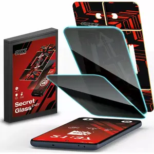 Защитное приватное стекло GrizzGlass SecretGlass Easy для HMD Pulse Pro, 2 шт.