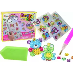Craft kit LEANToys DIY Diamond Painting Animals — colorful sticker set (mpn 17064)