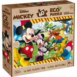 Пазл Lisciani Disney двусторонний Микки Маус, 60 элементов