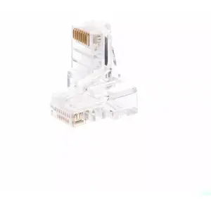 Вилка RJ45 UTP для цельного провода NETRACK NP42, кат. 5e, упаковка 100 шт.