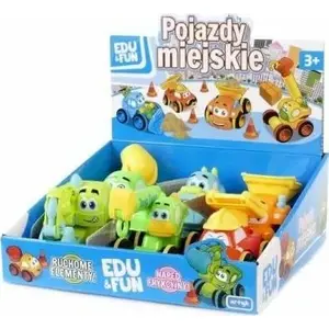 Игрушечный городской транспорт Artyk — модель 156823 (ассорти), цена за 1 шт.