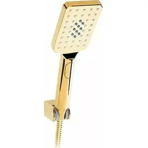 Shower set Valvex 2455850 Loft Gold — wall-mounted shower kit with hand shower and hose