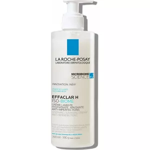Очищающий успокаивающий крем для лица La Roche-Posay Effaclar H Iso-Biome 390 мл