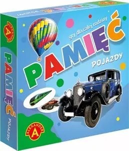 Travel Board Game Alexander — Pamięć Pojazdy mała gra podróżna p18 (memory matching, compact travel edition)