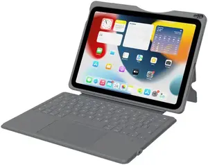 Keyboard DEQSTER Rugged Touch PLUS for iPad 10.9" 10th Gen Bluetooth DE-Layout
