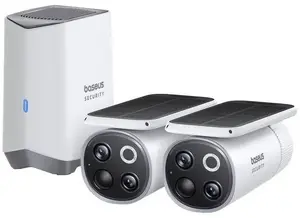 Outdoor Security Camera Baseus S1 Pro Dual 3K 2‑Cam Kit — outdoor dual‑camera system, 3K resolution
